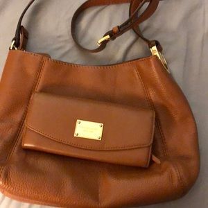 Michael Kors crossbody and wallet